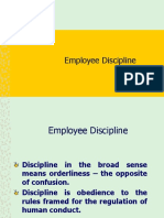 Disciplining Employees - HRM