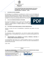 Formulario Declaracion Jurada de Incompatibilidad 2021