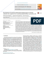 Development of Targeted Multimodal Imaging Agent in Ionizing