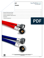 Technical Data Sheet Washing Machine Hoses