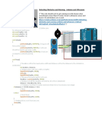 Detecting Obstacles and Warning - Arduino and Ultrasonic