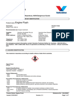 Engine Flush: Safety Data Sheet