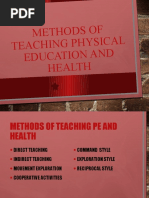 Teaching Strategies for PE and Health | PDF | Physical Education | Teachers