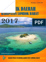 Statistik Daerah Kabupaten Lombok Barat 2017