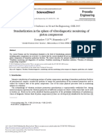 Standardization in The Sphere of Vibrodiagnostic Monitoring of Piston Compressors