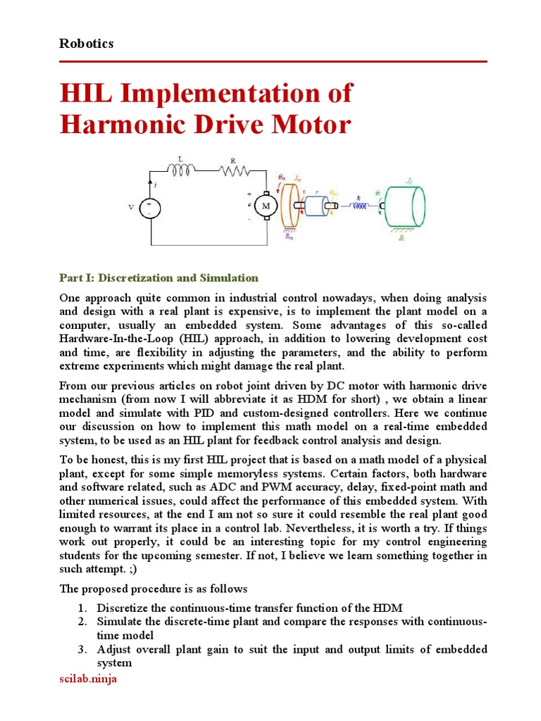HIL Simulation for Control Engineers | PDF | Control Theory | Discrete ...