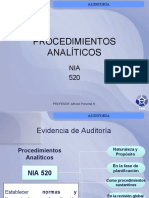 NIA - 520 - Procedimientos Analíticos - 13