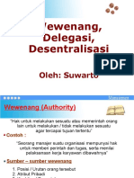 2a. Pendelegasian Wewenang - PPT Sentralisasi Dan Desentralisasi