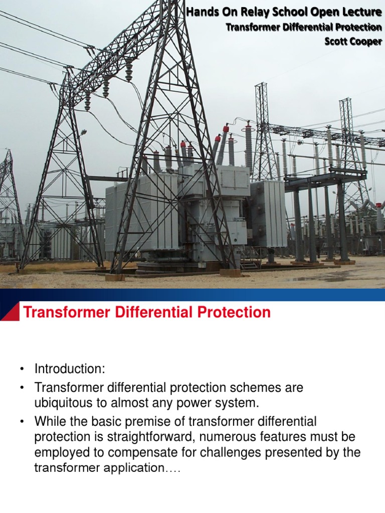 Transformer Protection | Download Free PDF | Transformer | Relay