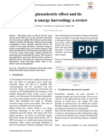 circuits to achieve their maximum performance.Piezoelectric Energy Harvesting: A Review of Its Usefulness in Generating Electricity