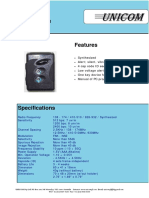 RT-220 Pocsag Tone Pager