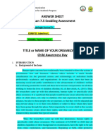 Answer Sheet Lesson 7.5 Enabling Assessment
