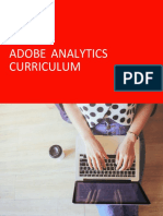 Adobe Analytics Curriculum Introduction