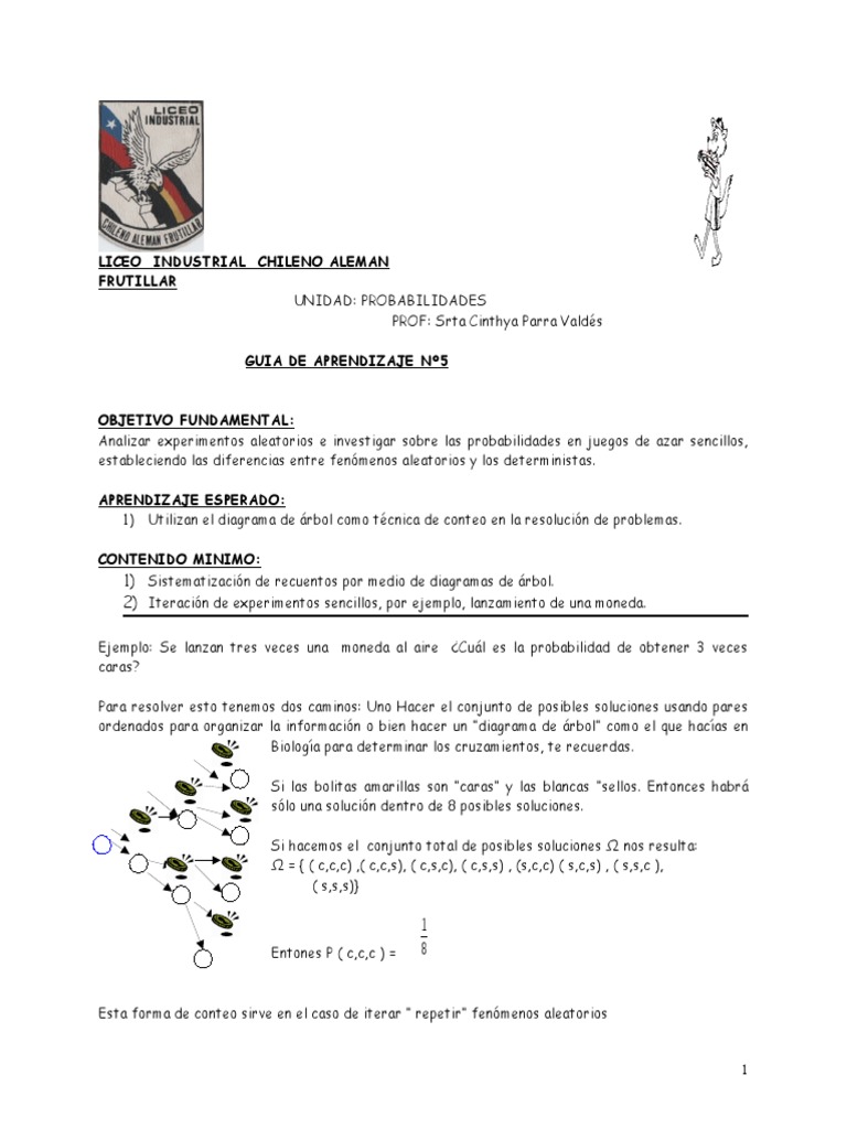 Guia Diagrama de Arbol | PDF
