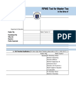 (Appendix 2) RPMS Tool For MT I-IV SY 2020-2021 in The Time of COVID-19