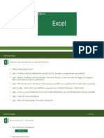 Microsoft Excel: - Jamil Saudagar