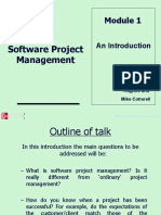 Software Project Management: An Introduction