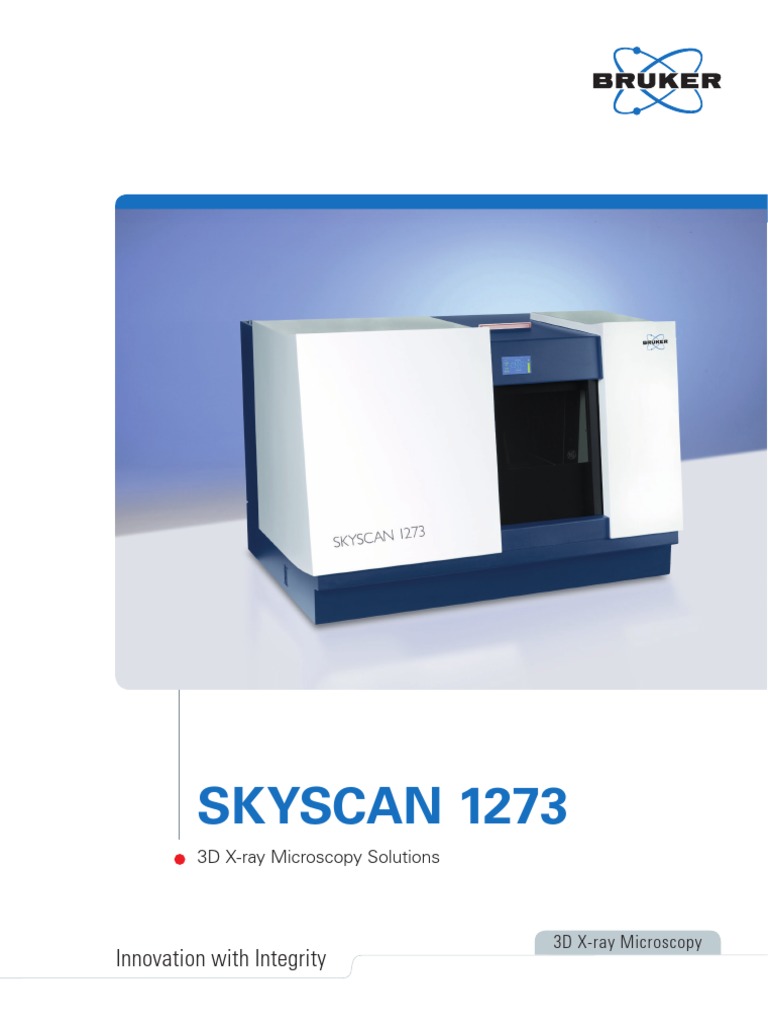 microCT SKYSCAN 1273 Brochure DOC-B76-EXS014 High | PDF | 3 D Computer ...