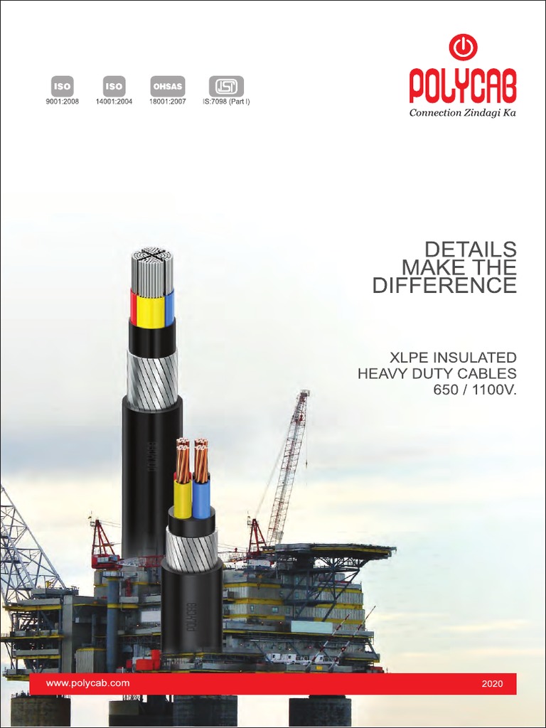 Polycab LT XLPE Cable Catalogue PDF