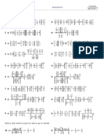 Xdejercicios Resueltos de Fracciones. Operaciones. Colección C. MasMates. Matemáticas de Secundaria