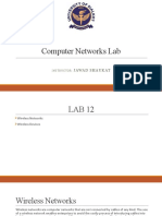 Computer Networks Lab: Jawad Shaukat