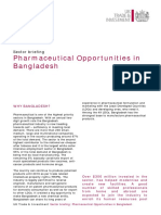 Pharmaceutica Sector in Bangladesh
