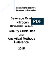 ISBT Bev Grade Nitrogen QualityGuidelines Analytical Methods Ref