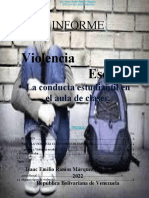 Violencia Escolar Informe