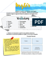 Romeo and Juliet theater vocabulary memorama activity