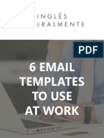 6 Email Templates To Use at Work