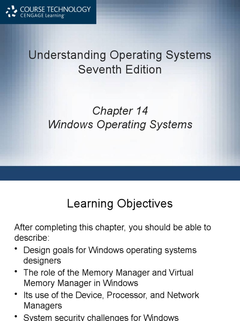 Understanding Operating Systems Seventh Edition | PDF | Thread ...