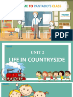 Grade 8 - Unit 2 - Life in The Countryside