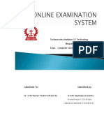 Technocrates Institute Online Exam System