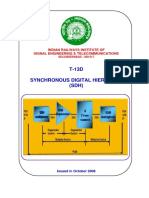 T-13D Synchronous Digital Hierarchy (SDH) : Indian Railways Institute of Signal Engineering & Telecommunications