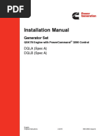 Installation Manual: Generator Set