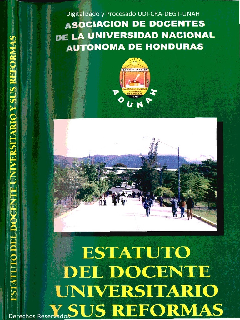 Estatuto Del Docente Universitario PDF