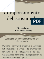 Comportamiento Del Consumidor: Pierina Caruci Prof. Mysol Morey