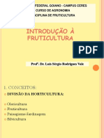 Introdução à fruticultura: conceitos, culturas, importância e perspectivas