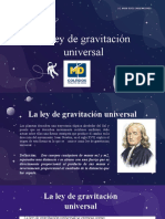 Ley gravitación universal Newton