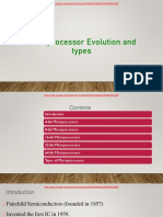 Microprocessor Evolution and Types