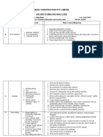 4 JSA For Structural Fabrication and Erection Work