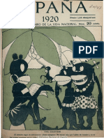 España. 22-1-1920. Sacristán, Literatos y Artistas Alemanes Enemigos de La Psiquiatría
