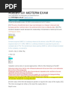 Acelec 331 Midterm Exam: MC Questions