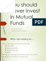 You Should Never Invest in Mutual Funds PDF