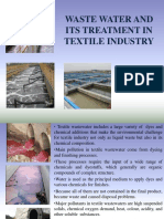 Waste Water and Its Treatment in Textile Industry: Vandana Tripathi