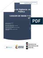 Protocolo Cancer de Mama y Cuello Uterino