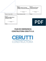 Plan de emergencia Constructora Cerutti