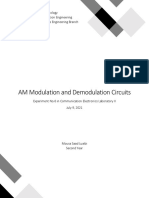 AM Modulation and Demodulation Circuits
