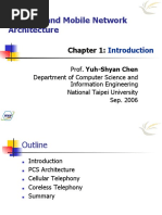 Wireless and Mobile Network Architecture