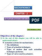 Mechatronics: Actuation Systems For Mechatronics